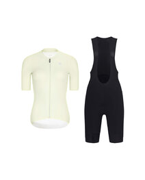 RIVANELLE maillot corto y pantalón corto - ELEVATE - negro/marfil